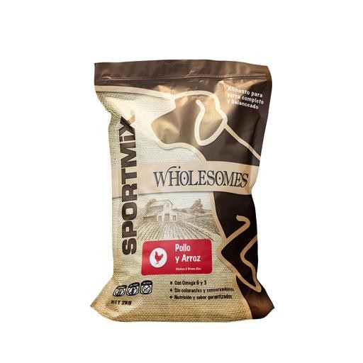 Sportmix Wholesomes Pollo y Arroz Integral - Para Perros