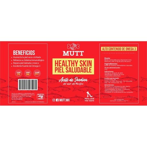 Aceite de Sardina del Mar de Pacífico de Mutt